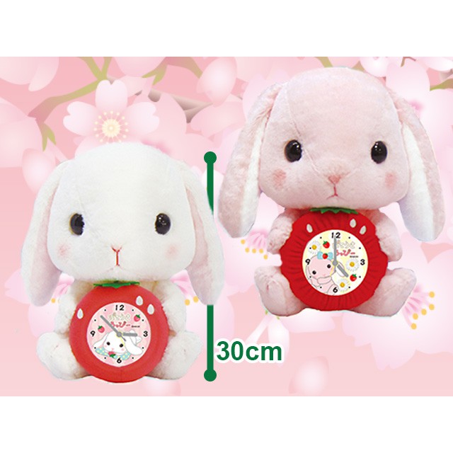 Pote Usa Loppy Cầm Đồng Hồ Chính Hãng Gấu Bông Nhật Amuse Authentic