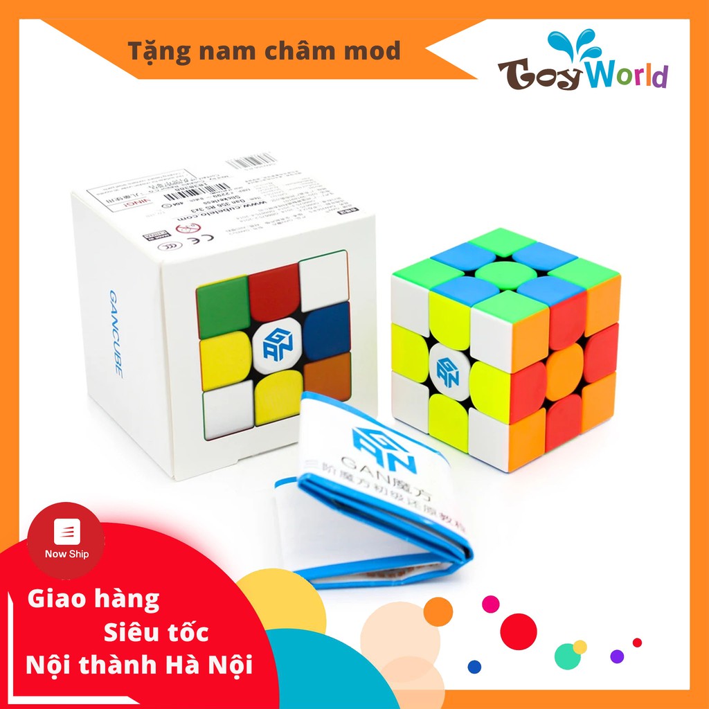 [Mua 1 tặng 1] Rubik GAN 356 RS 3x3 (có nam châm)