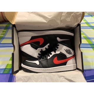  Giày Nike Chính Hãng Air Jordan 1 Mid Chile Red 