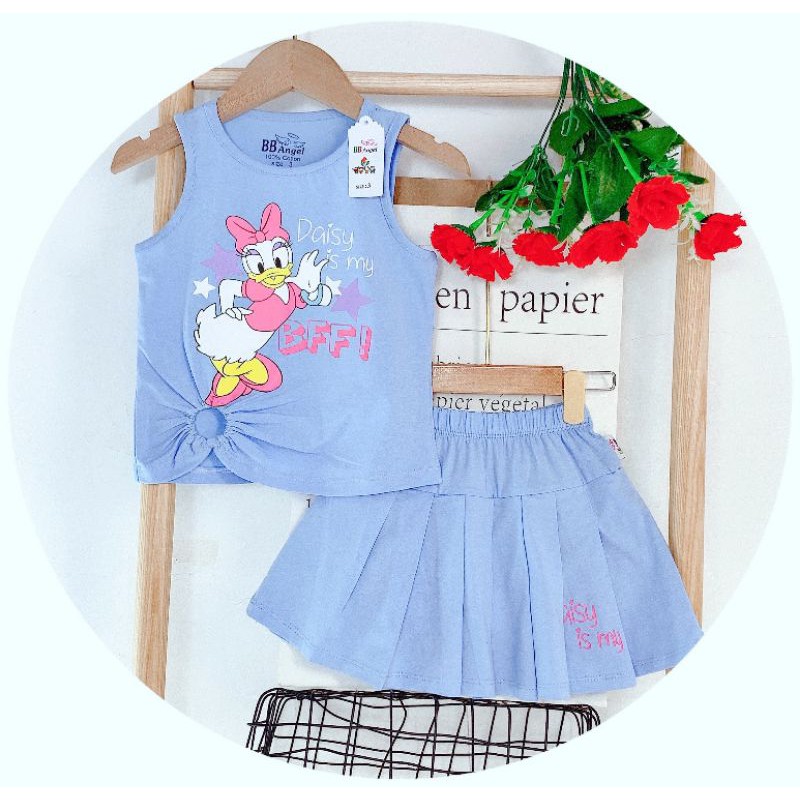 [9-22kg] set váy rời áo sát nách cực xinh cho bé Bb Angel