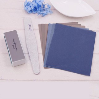 Set giấy nhám đánh bóng resin 6 tấm chuyên dụng