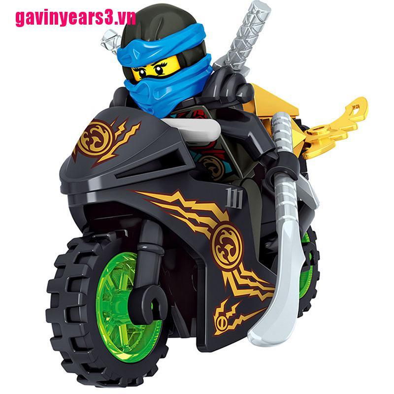 Mô Hình Đồ Chơi Lego Xe Mô Tô 8stk Ninjago