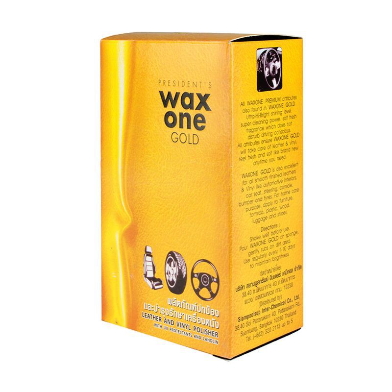 Dung dịch vệ sinh đồ da, làm sạch nội thất đồ da, giả da Wax One Gold  135ml