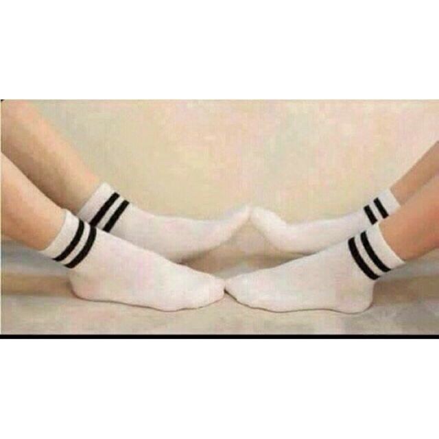 Si combo 10 đôi cổ kẻ trắng , xám, đen | BigBuy360 - bigbuy360.vn