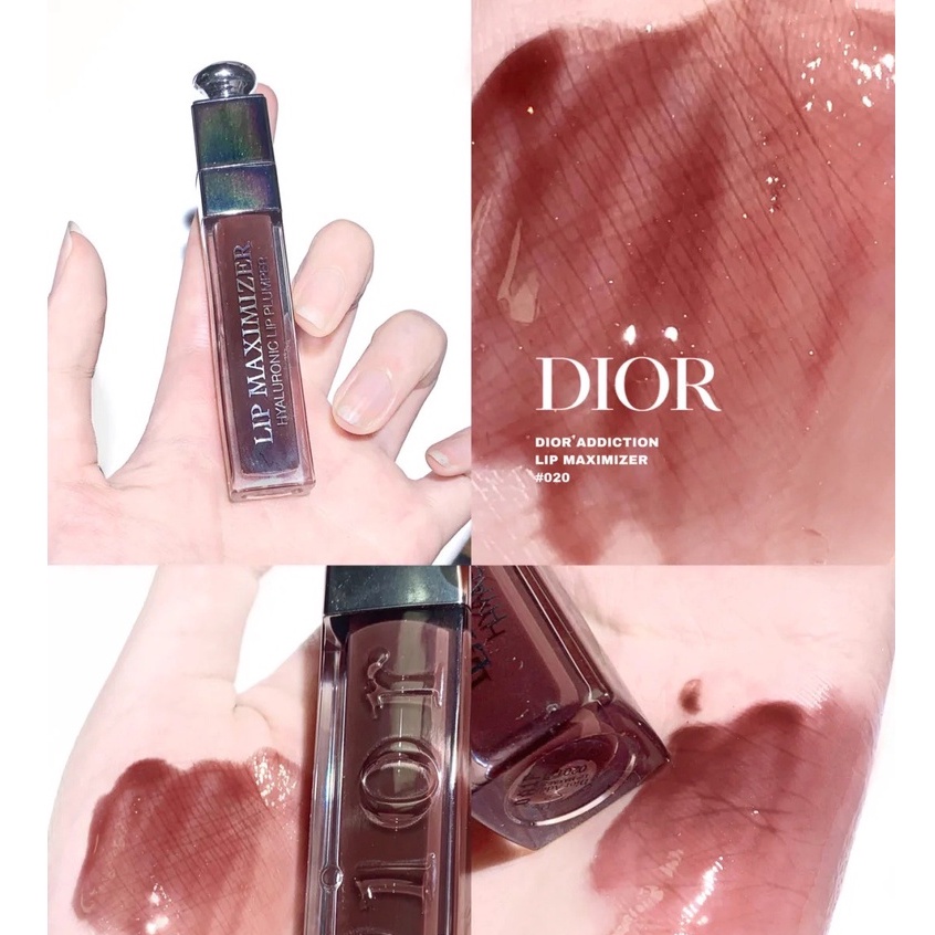 Son Dưỡng Dior Addict Lip Maximizer Collagen 020 Mahogany , 012 Rose Wood (Mini, Full, nobox)