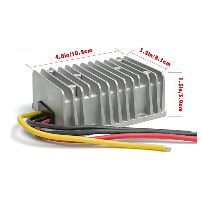 Bộ Giảm Điện Áp DC / DC Từ 36V 48V Xuống 12V 30A 360W Cho Xe Golf Cart Xe Hơi