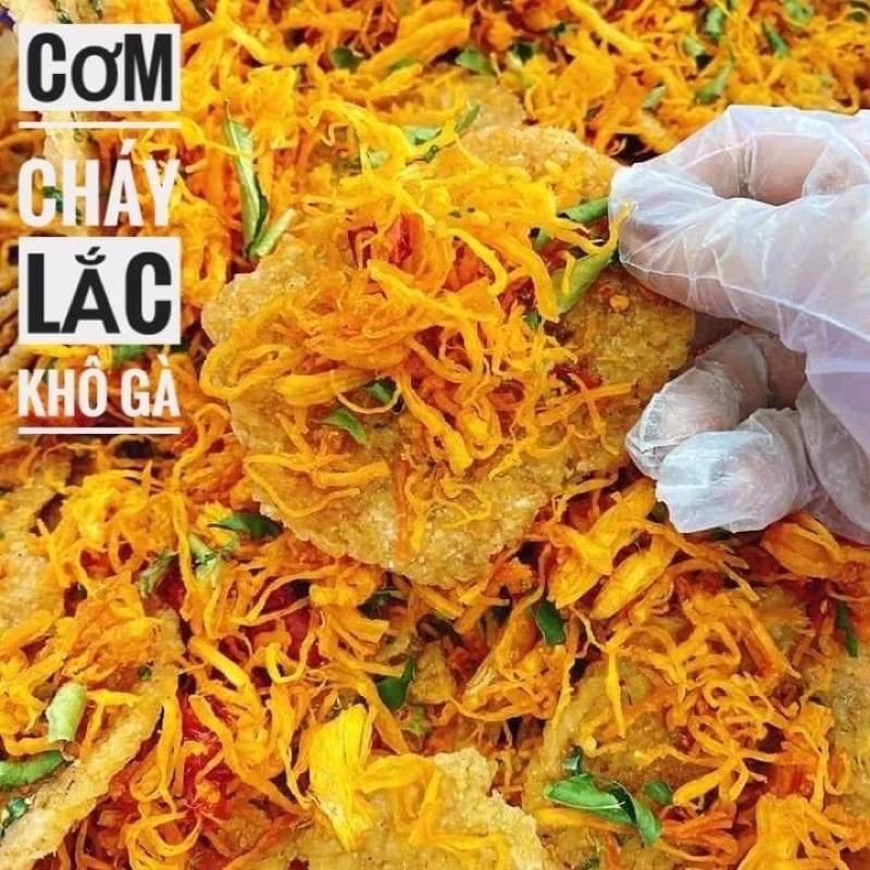 300gr Khô Gà Mix Cơm Cháy Chiên Mắm