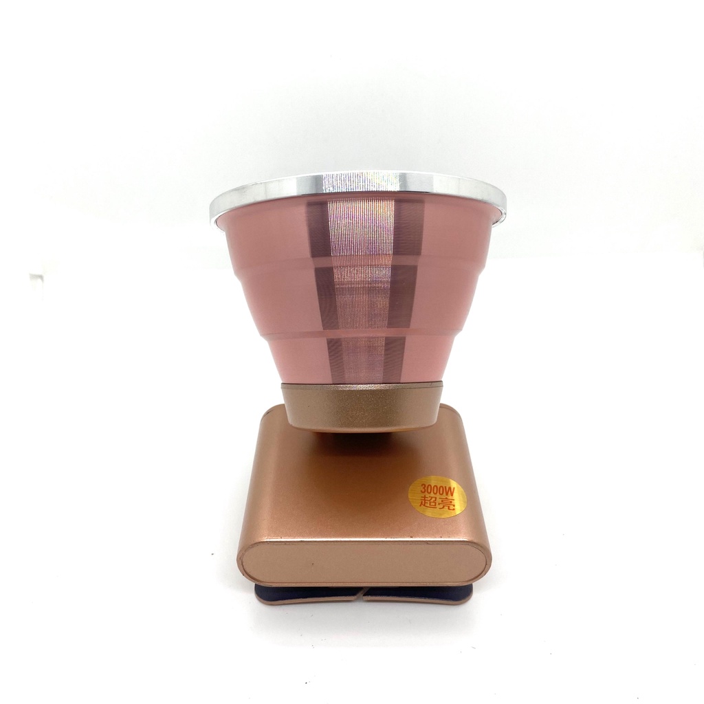 Đèn pin đội đầu siêu sáng, đèn đeo đầu Mango 4 có 2 công tắc phản quang, báo pin chóa lớn 10cm