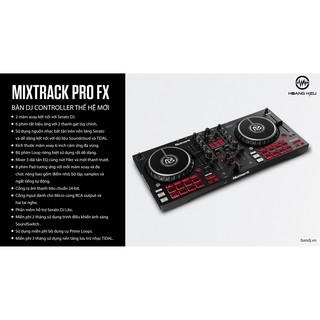 Numark Mixtrack Pro FX - Bàn DJ dành cho người mới bắt đầu