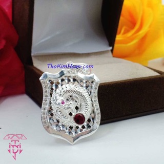 Mặt dây chuyền bạc hình rồng - MDJ Luxury