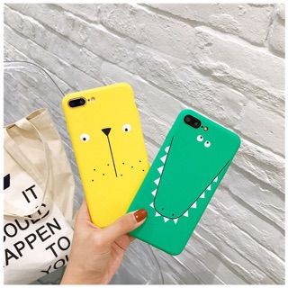 Ốp lưng iphone Cá sấu xanh vàng nhựa cho iphone từ 6 - 8plus