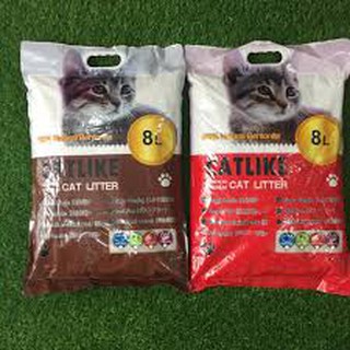 CAT LITTER Cát vệ sinh cho mèo - Cát vệ sinh khử mùi diệt khuẩn cho mèo CATLIKE mùi Cafe - Cacao 8L