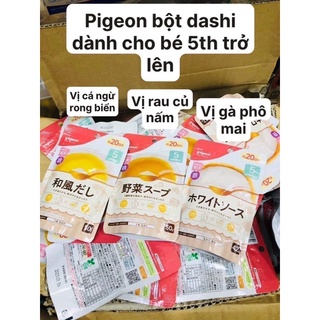 Bột Dashi Pigeon Nhật Bản Cho Bé Ăn Dặm