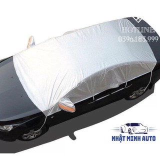[Giá tốt] Bạt che nắng nóc xe nửa xe tráng nhôm 3 lớp ô tô