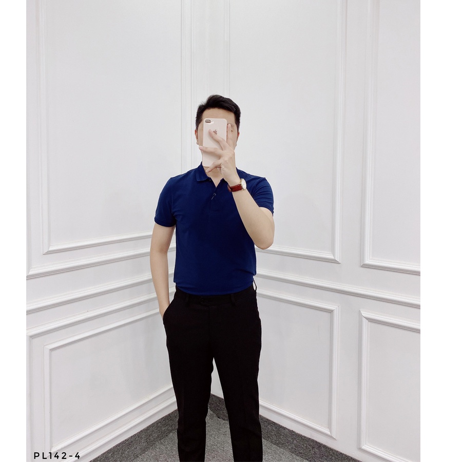 [Mã SR101512 giảm 25% đơn 50K] Áo thun Polo nam trẻ trung, co giãn, kháng khuẩn, an toàn cho da PL142 | BigBuy360 - bigbuy360.vn