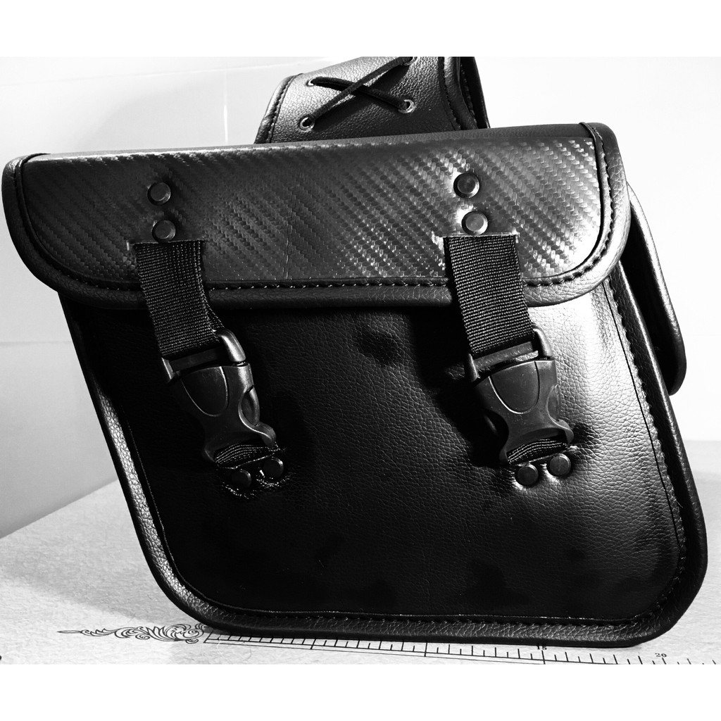 TÚI XÉO WOL MÀU ĐEN TREO ĐƯỢC NHIỀU LOẠI XE MÔ TÔ