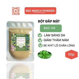 [bomatdaklak] Bột đắp mặt nạ Bạc Hà Handmade - Bột Thiên Nhiên
