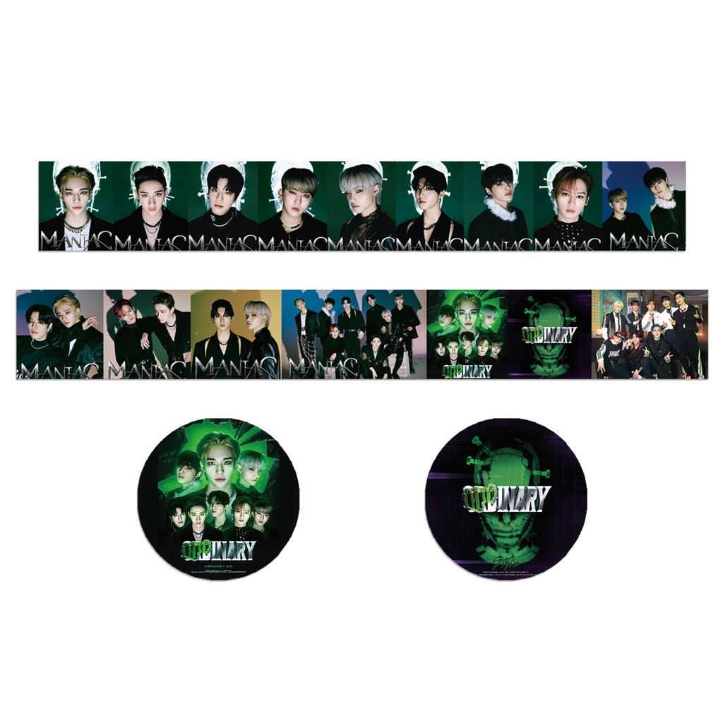 Stray Kids album  Sticker Re-vet The Festival 2022 Washi Tape Stickers