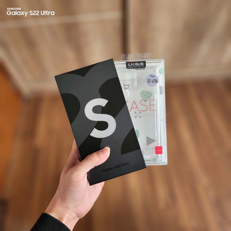 Ốp lưng Samsung S23 ULTRA / S22 Ultra Likgus chống sốc trong suốt