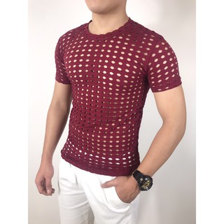 Áo thun lưới tay ngắn vải cotton cao cấp nhiều mẫu