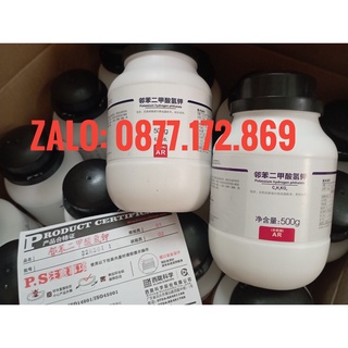 Potassium hydrogen phthalate Kali biphthat Potassium biphthalate C8H5KO4 lọ 500g kali phthalat KHP