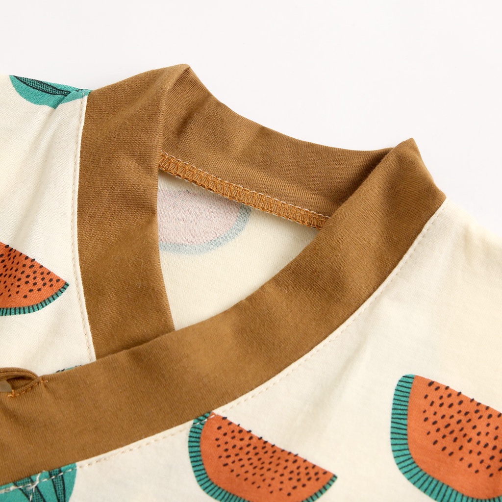 Sanlutoz Bộ quần áo trẻ em Áo sơ mi cho bé + Quần short 2 cái