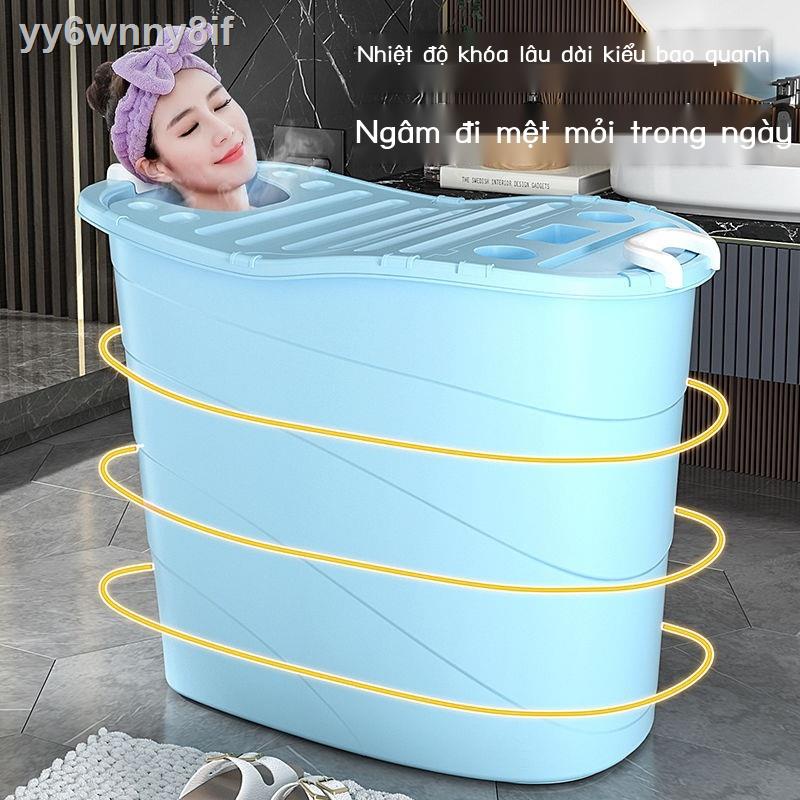 yy6wnny8ifXô tắm người lớn gia đình xô toàn thân trẻ em dày có thể ngồi bơi bé