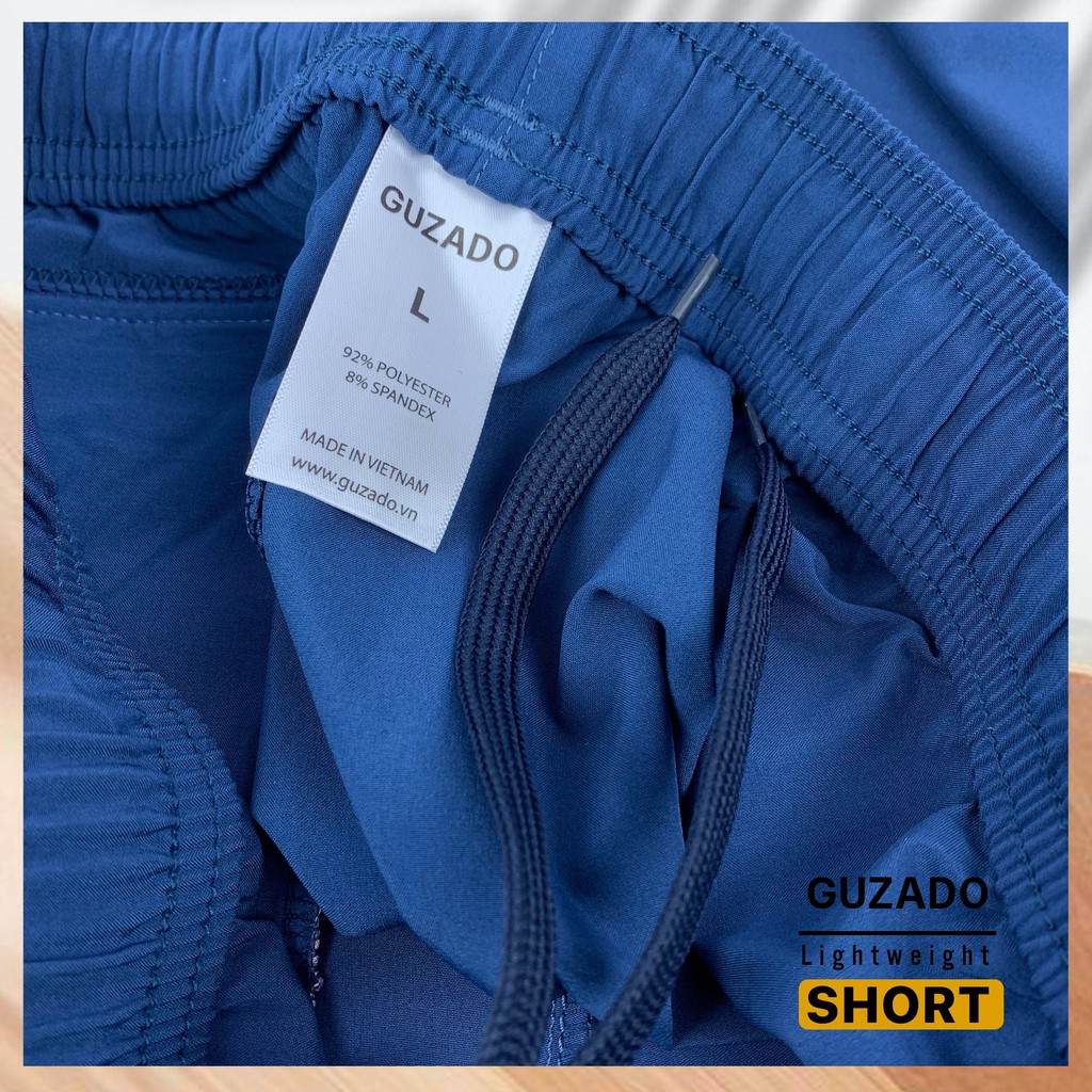 Quần Sooc Nam GUZADO GSR02(4 Màu), Kiểu Dáng Trẻ Trung Năng Động, Co Giãn Tốt, Thoải Mái Vận Động, Mẫu Mới 2021 GSR02 | BigBuy360 - bigbuy360.vn