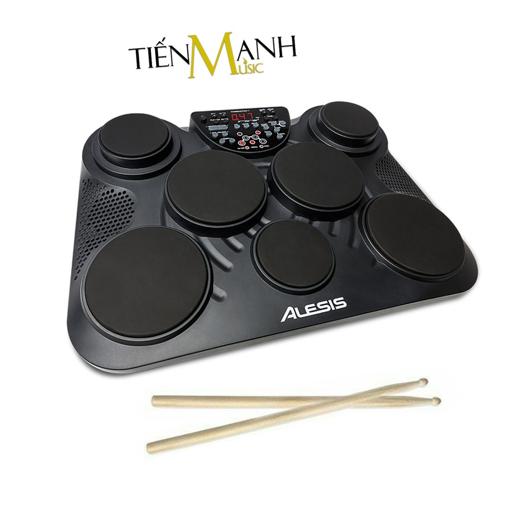 [Chính Hãng Mỹ] Bộ Trống Điện tử Alesis 7 Mặt Compactkit Ultra-Portable 7-Pad Electronic Digital Drum Kit