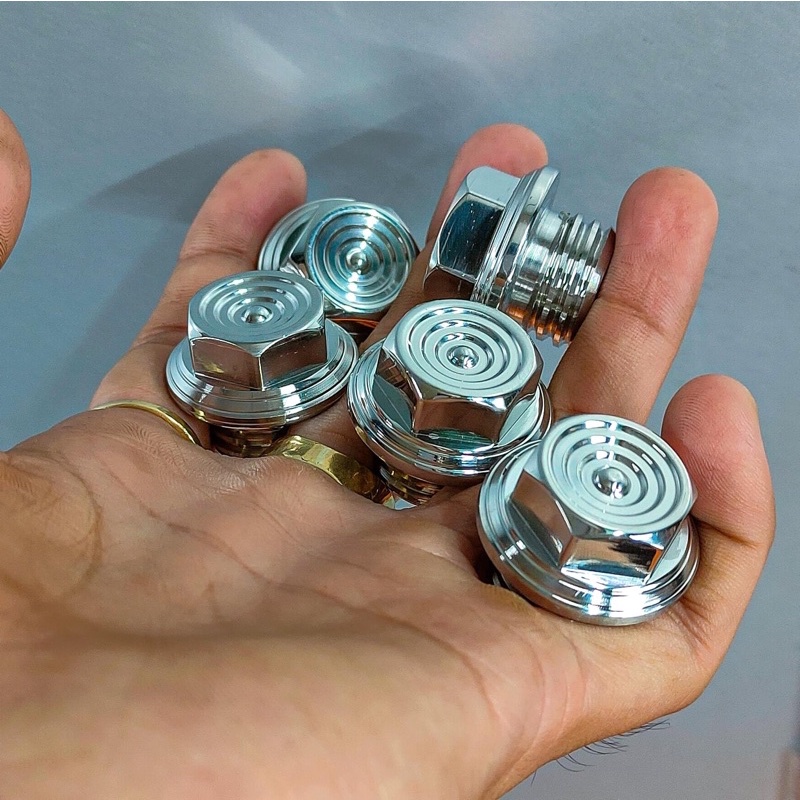 Ốc Nhớt Salaya Mẫu thái Honda - Yamaha - Suzuki