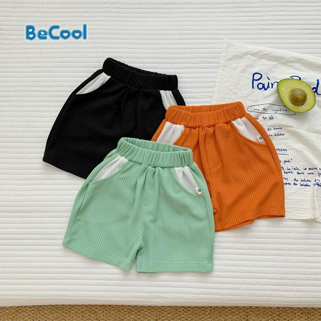 Bộ Cộc Tay Cho Bé Trai bộ tổ ong  W Chất tổ ong Cao Cấp Thấm Hút Mồ Hôi Tốt Co Giãn 4C Cho Bé Từ 10 - 26kg sumo kids