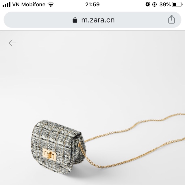 ( Thanh lý) Túi Zara mini