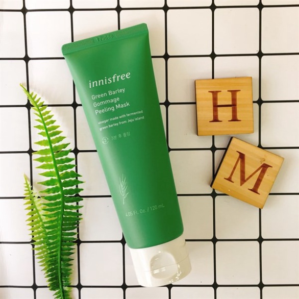 Tẩy da chết mặt chiết xuất lúa mạch thiên nhiên Innisfree Green Barley - CSTOREVN