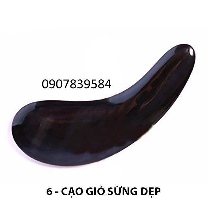 Cạo gió sừng dẹp - diện chẩn loại 1