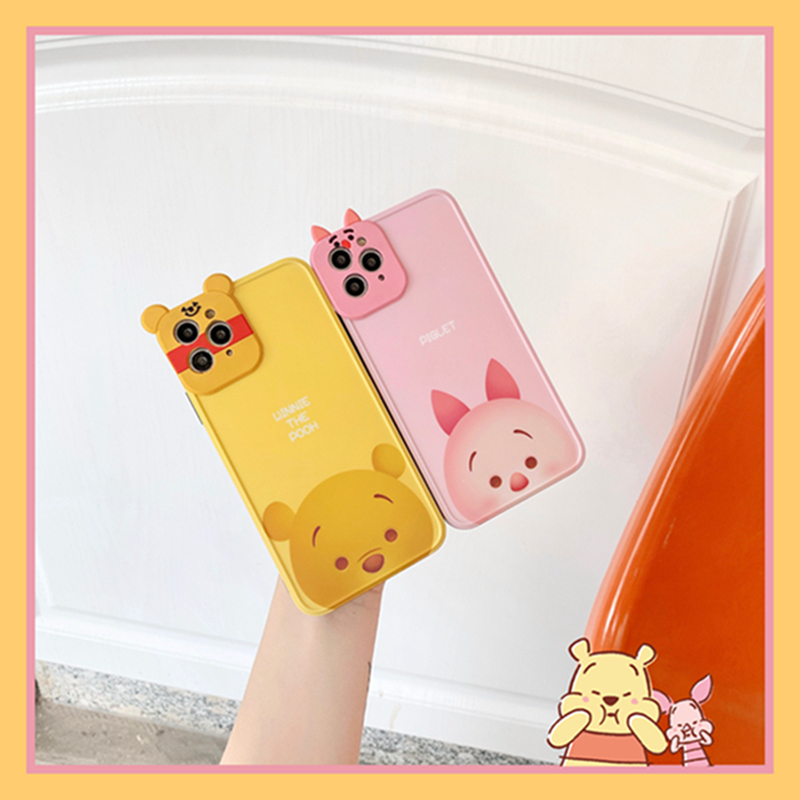 Ốp Điện Thoại Hình Gấu Và Heo Đáng Yêu Cho Iphone 12 Pro Max 11 Pro Max X Xr Xs Max Xr 8 7 Plus | BigBuy360 - bigbuy360.vn