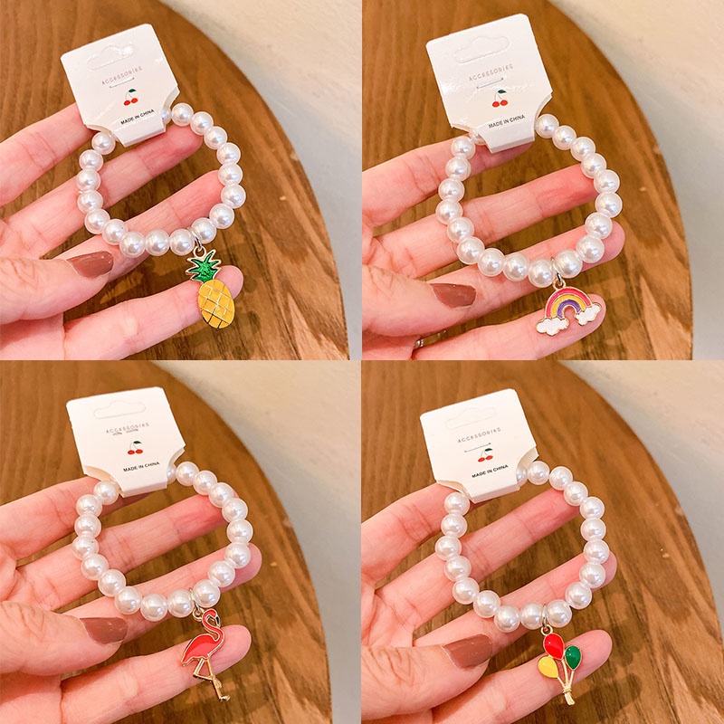 (MớI) Vòng Tay ĐíNh NgọC Trai Giả Xinh XắN