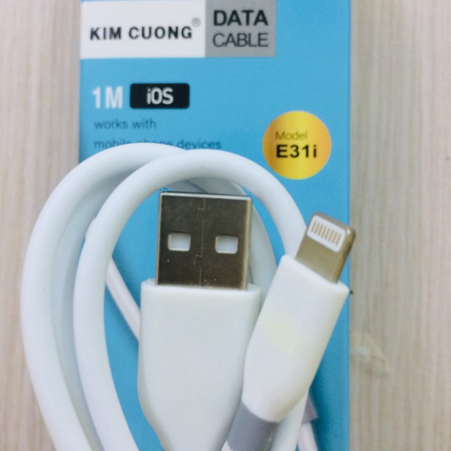 Dây cáp sạc nhanh iPhone, Samsung, Android Micro, Type-C, IOS dây dù 1m E31, hàng chính hãng bảo hành - Việt Linh Stor