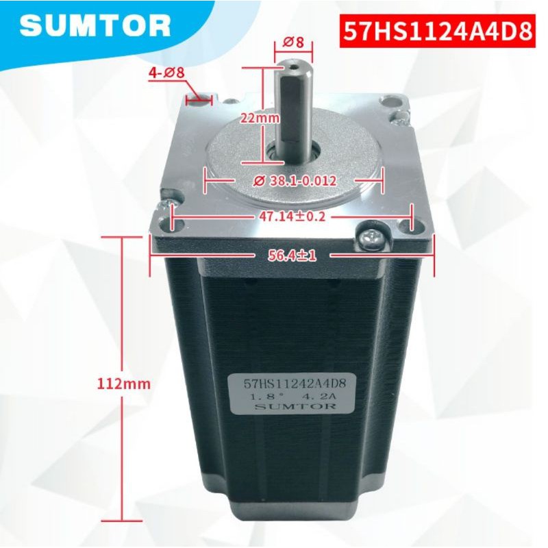 Động cơ bước size 57*57x112 sumtor