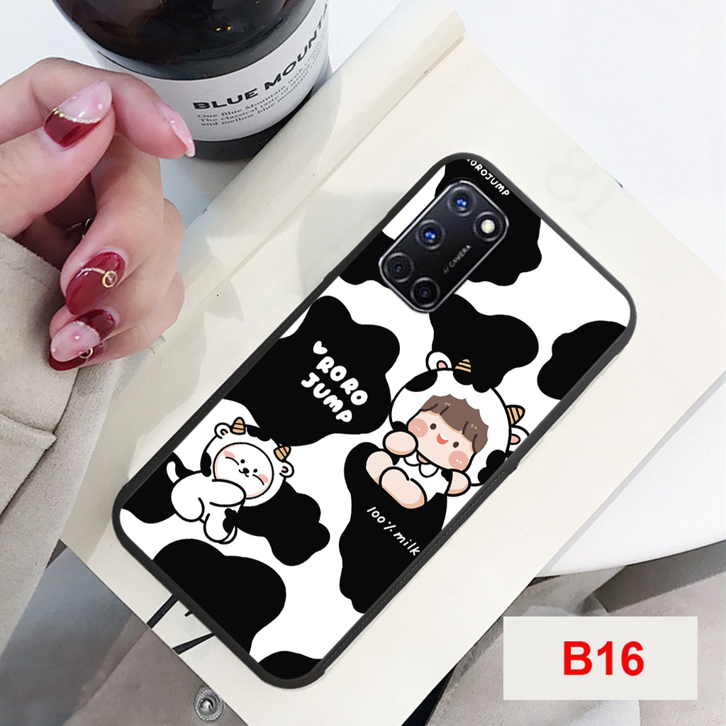 [HOT]ỐP LƯNG OPPO A52/A92 IN HÌNH BÒ SỮA MOO HOT TREND