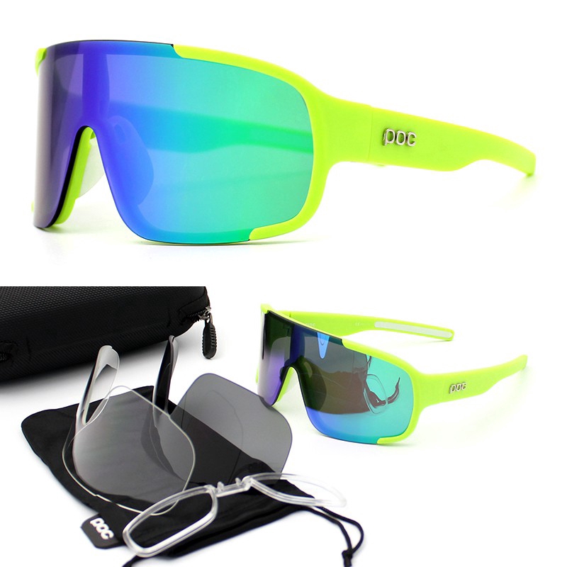 Kính Thể Thao Xe Đạp Leo Núi 2022 POC Kèm 3 Tròng Kính