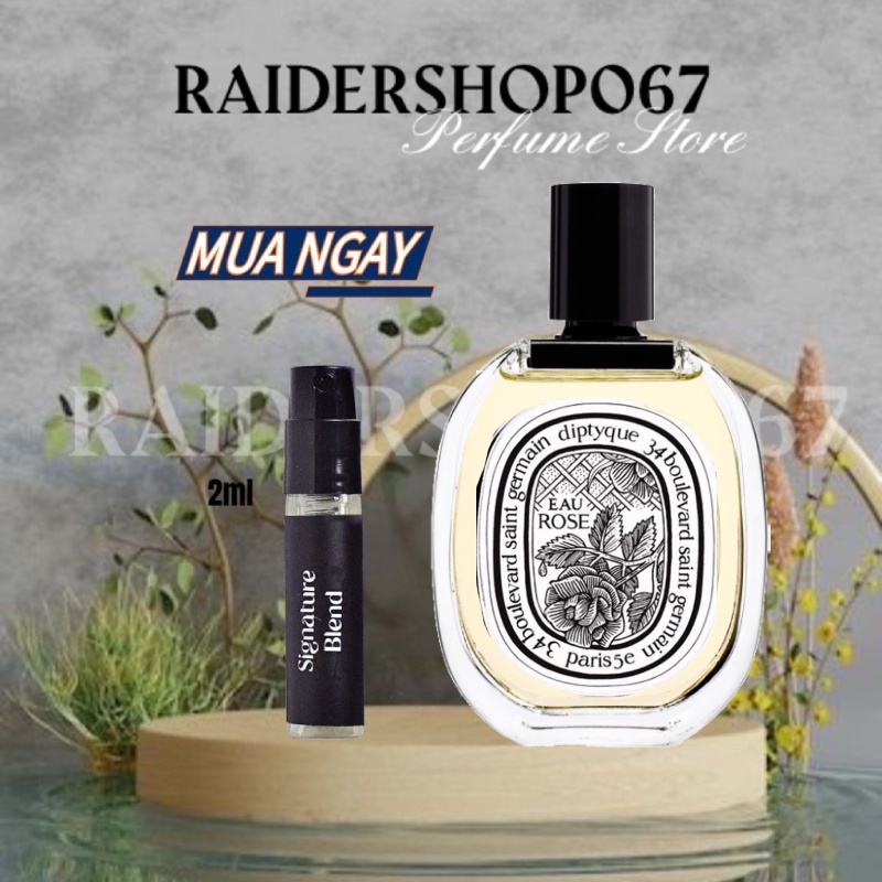 Nước hoa Eau Rose EDT Diptyque Tester (2ml/5ml/10ml)