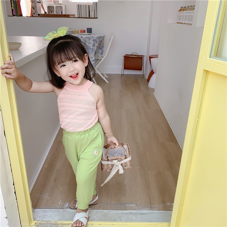 [Q034] Quần cotton mềm bo gấu cho bé sz 80-130