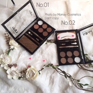 Bộ dụng cụ trang điểm chân mày Odbo Artist Eyebrow Kit