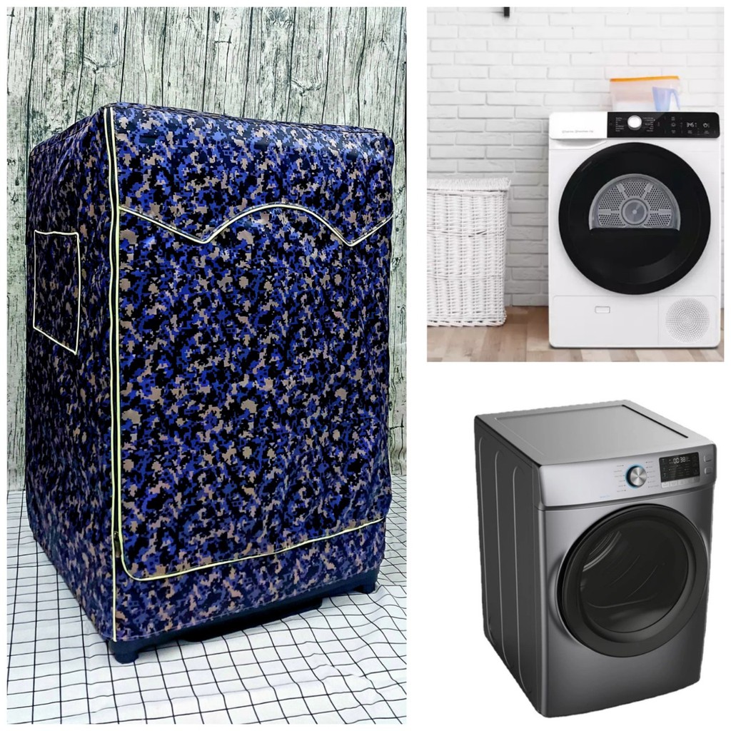 Áo trùm, vỏ bọc máy giặt cửa ngang bằng vải dù loại xịn siêu biền dành cho Máy giặt LG Inverter 9 kg