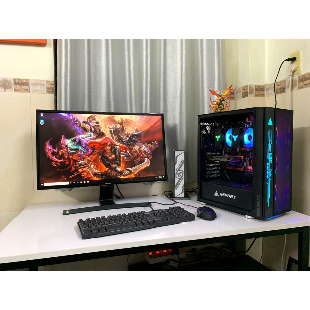 Bộ máy tính bàn Xeon Đa Nhiệm 24C/ 48T Ram 32G/ SSD 256G | BigBuy360 - bigbuy360.vn