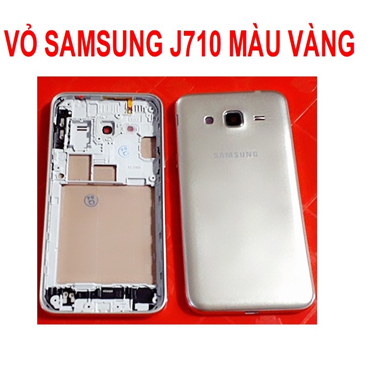 VỎ SAMSUNG J710 MÀU VÀNG