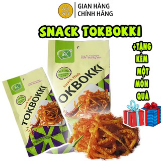 Combo 30 gói Snack hình Tokbokki thơm ngon - đồ ăn vặt Hà My