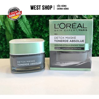 [HÀNG ĐỨC] Mặt nạ thải độc  L'ORÉAL DETOX MASKE 50ml