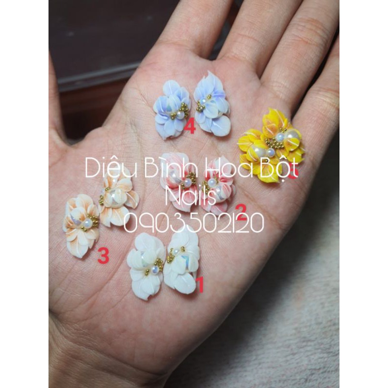 Hoa bột Nails