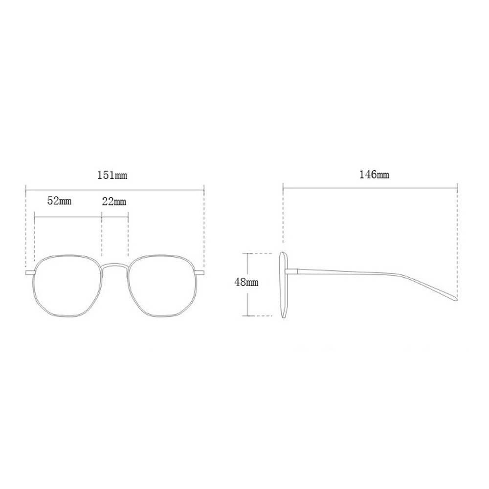 Mắt Kính Chống Bức Xạ Gọng Vuông Tròn Màu Đen Phong Cách Hàn Quốc Dành Cho Bạn Nữ